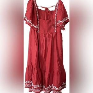 Flutter Sleeve Dress